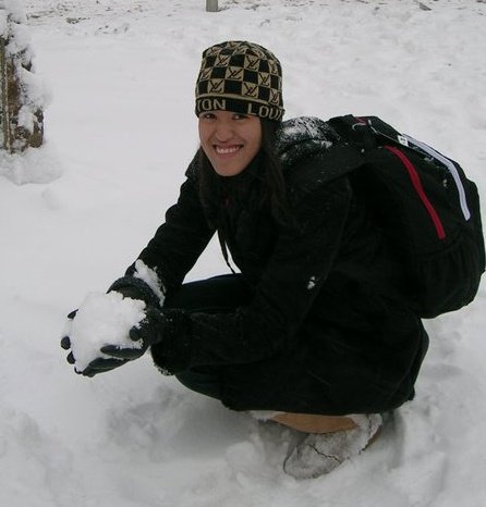 First White Christmas in Cardiff, Wales