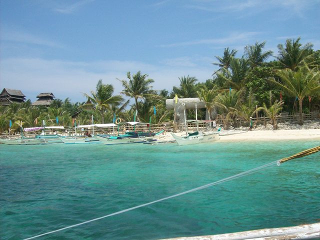 Crystal Cove, a popular private island in Boracay