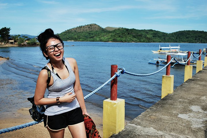 Ada doing the Betty La Fea laugh