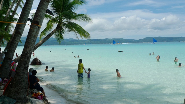Last glimpse of Boracay before leaving for Kalibo