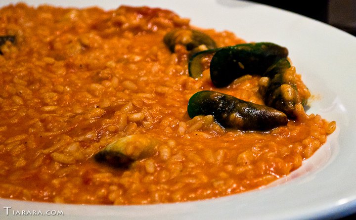 Marinara Risotto (Photo by Tiarara.com)