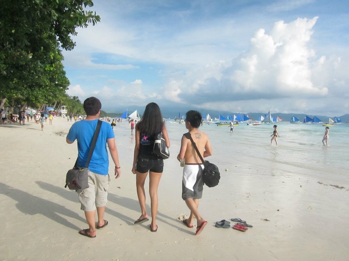 As we walk in paradise