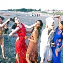 Rufa Mae, Marian, Lovi, Heart and Solenn's wacky photo while shooting in Sand Dunes