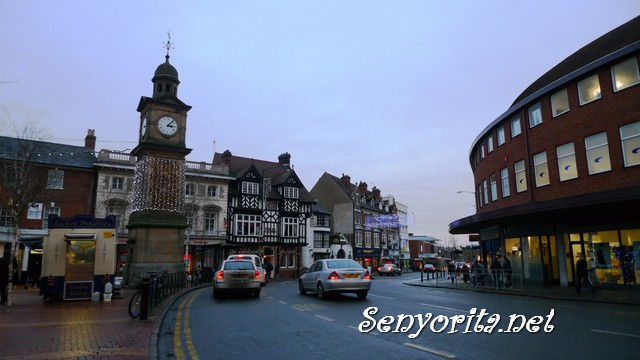 On the way to Rugby Market Place