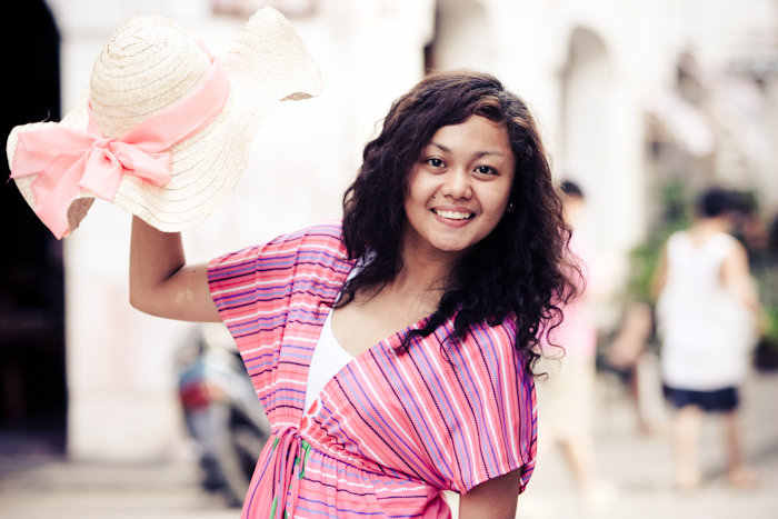 Ada Lajara of Adaphobic.com in Ilocos (Photo by Jeck Simbulan)