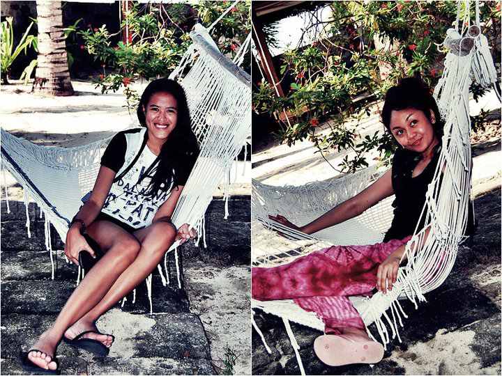 Mica and Ada in a Hammock (Photo by Josh Uy)