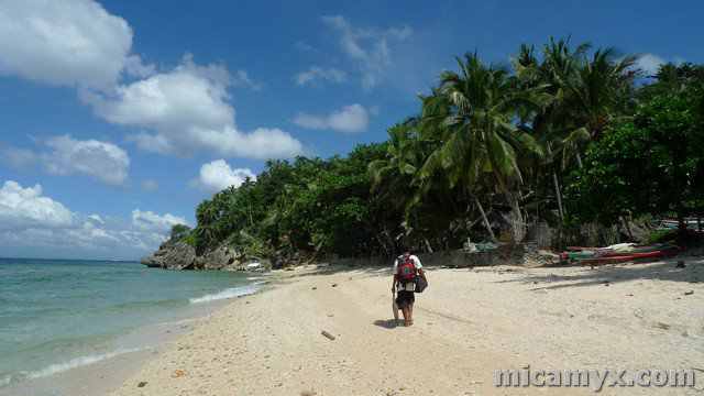 Kuya Gerald in Guisi Beach, Guimaras