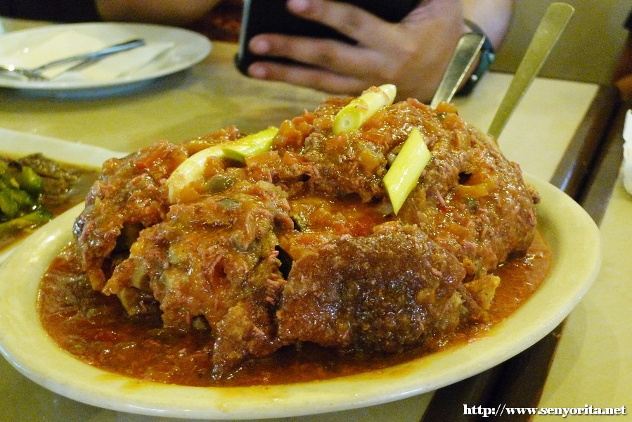 Binagoongang Crispy Pata from Dagupena Restaurant