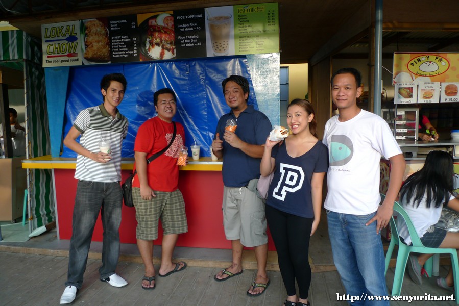 Late afternoon merienda for the sleepyheads