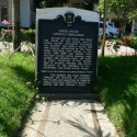 Ramos House Marker in The President Hotel
