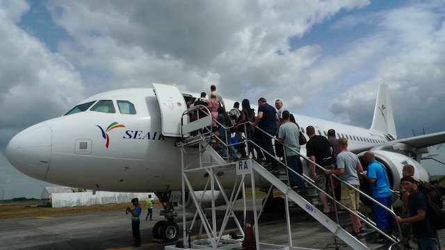 SEAIR's Airbus 319 for international routes