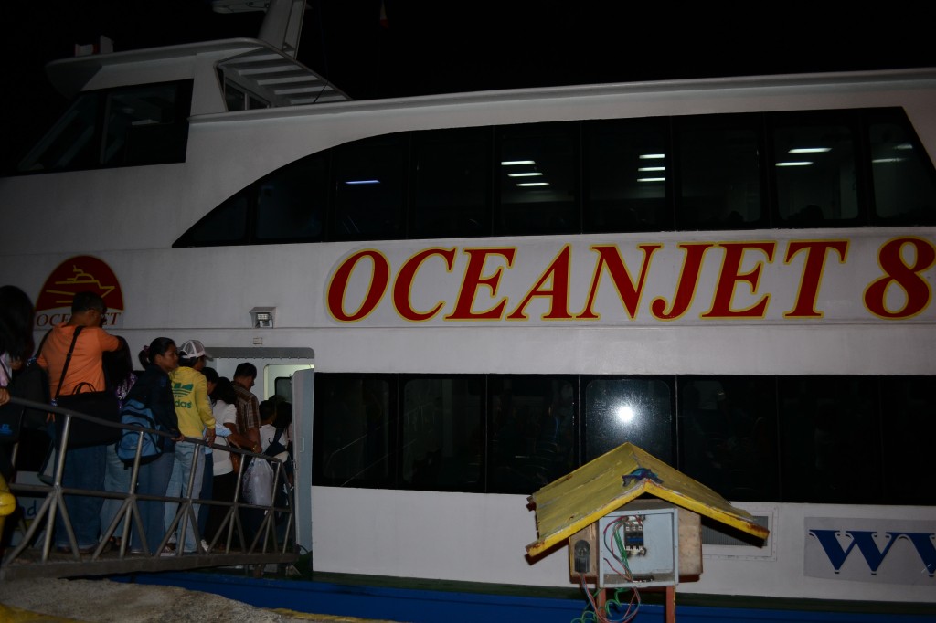 Oceanjet (Cebu to Tagbilaran) Photo by Ada Lajara