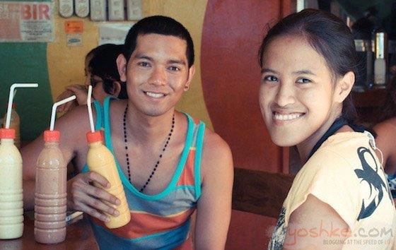 Doyzkie and Me at Jonah's Fruitshakes (Photo Credit: Yoshke.com)