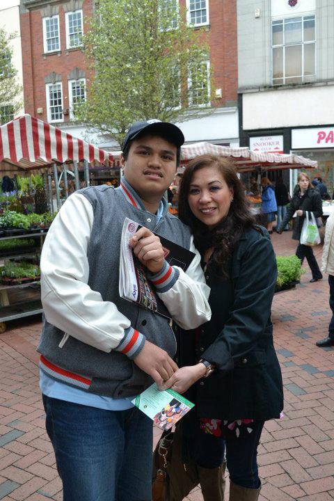 Recent photo of Carlo and Mama