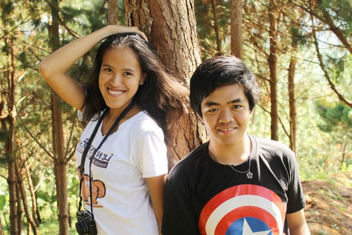 Pose naman with lil bro Mark