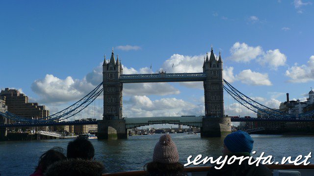The iconic Tower Bridge (no, this is not the London Bridge!)