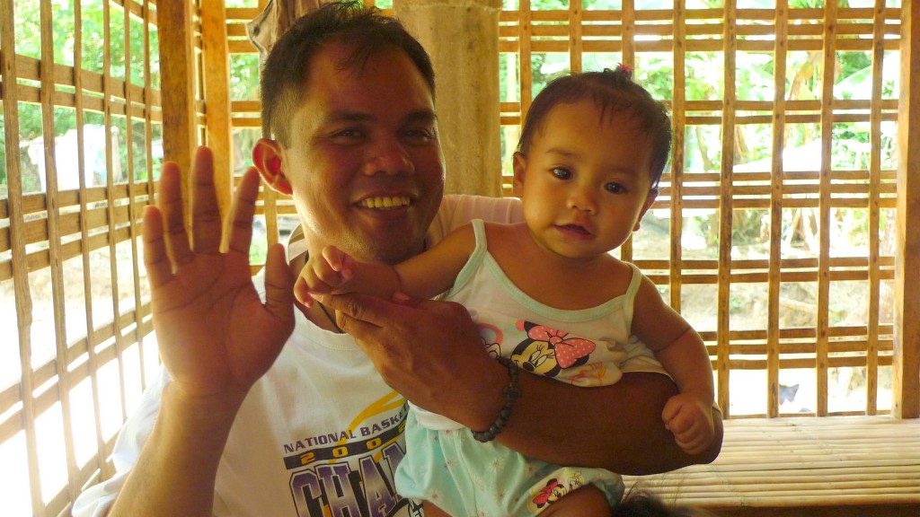 Kuya Cherald and Baby Avagail