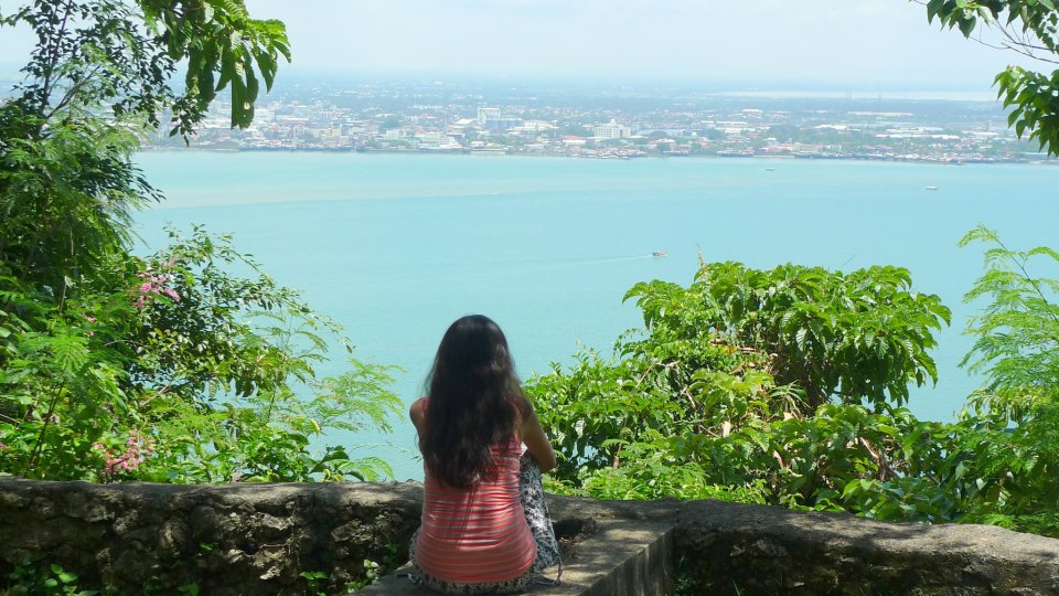 Overlooking Iloilo City from Guimaras