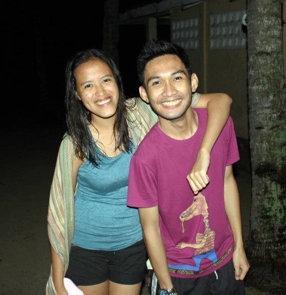 Our first duo pic after eating a rapsa dinner at Bantayan w/ the Bagets