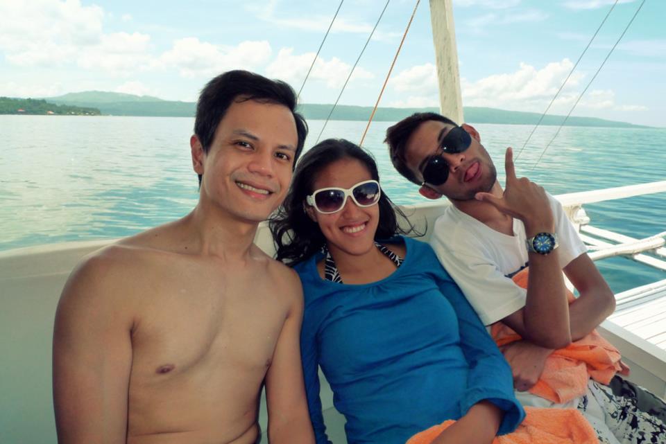 Island Hopping in Davao with Drew and Renz, my beloved Davao boys. Chos.