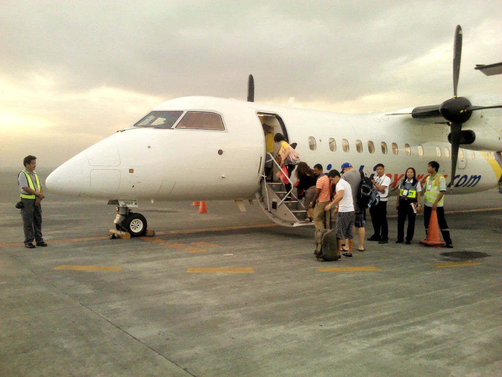 Taking the earliest Manila-Caticlan flight of AirPhil Express