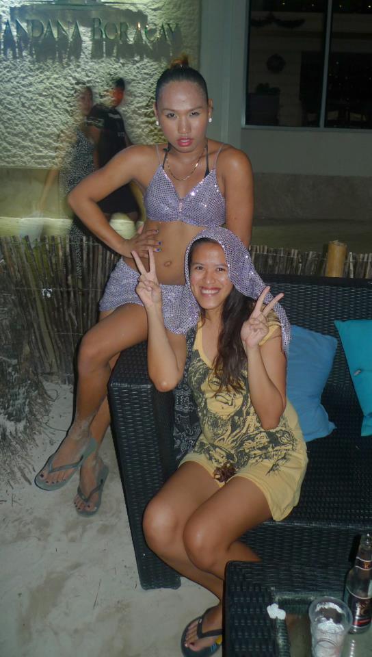 The Fire Diva and a Drag Queen wannabe