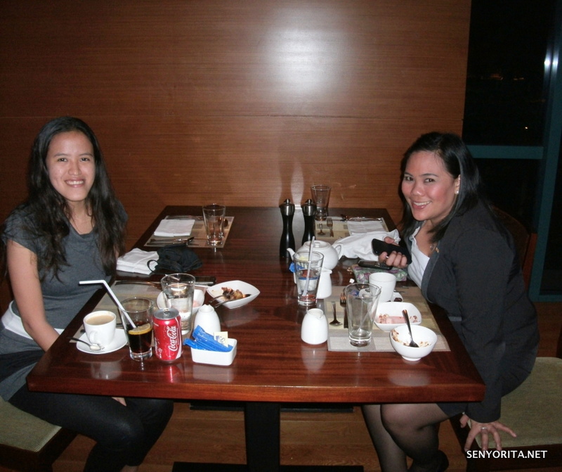 Dinner with Ms. Janarie Vazquez of Radisson Blu Cebu