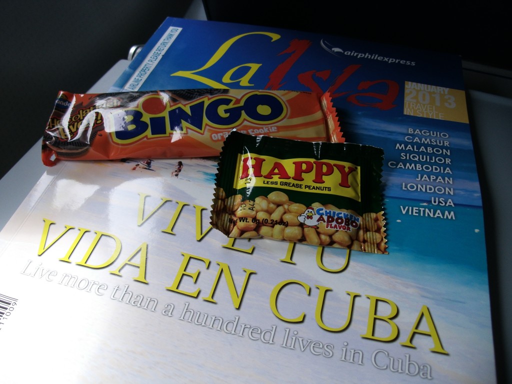 Complimentary Snacks from AirPhil Express (Cebu-Clark)