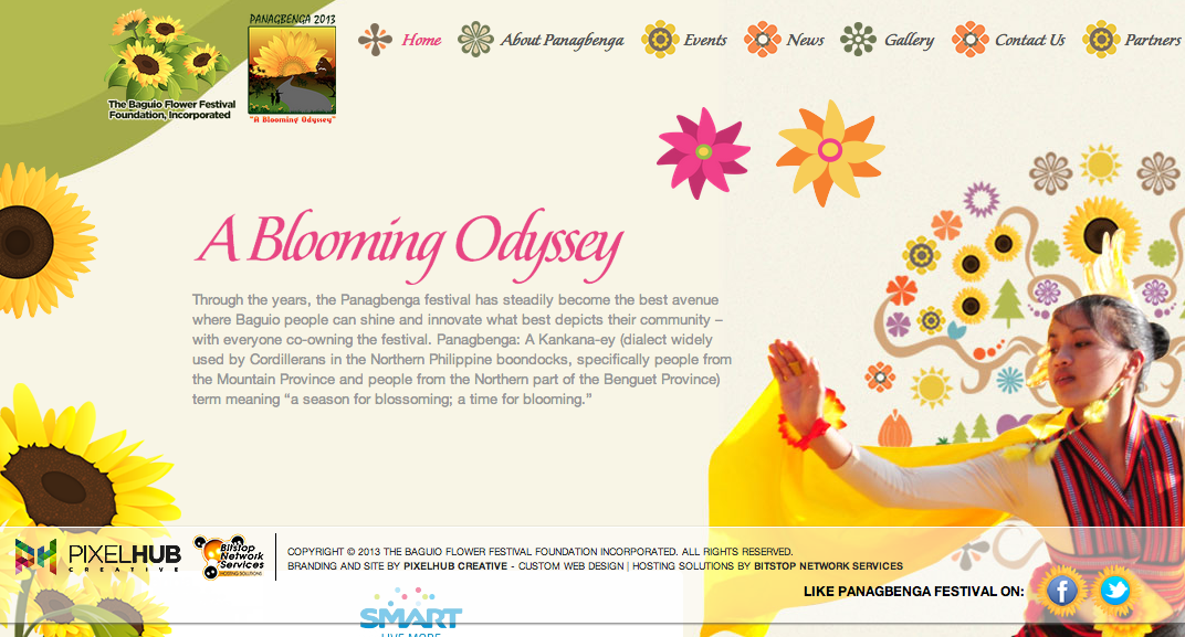 Visit the Panagbenga Festival 2013 Website at http://www.panagbengaflowerfestival.com