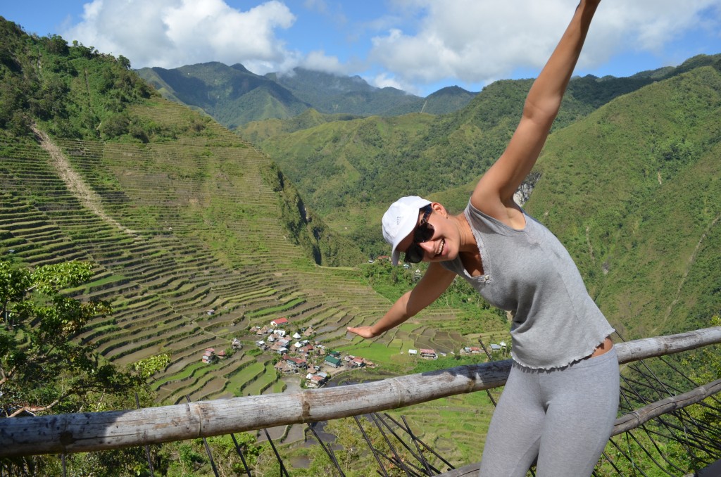 Alex truly enjoyed her time in Batad!