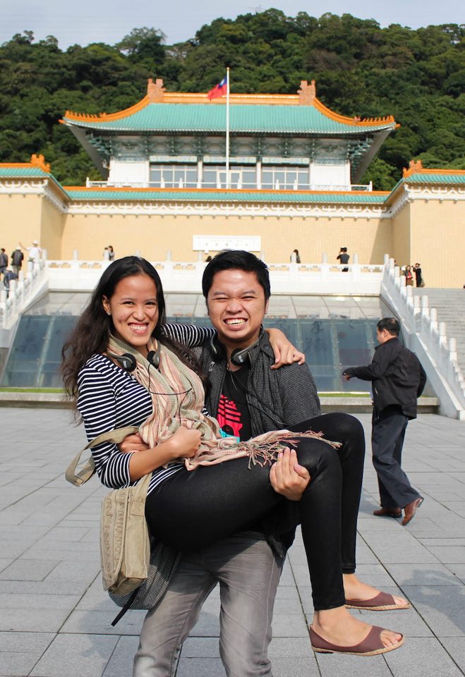 Happy Moment in Taipei, Taiwan Happy Moment in Taipei, Taiwan