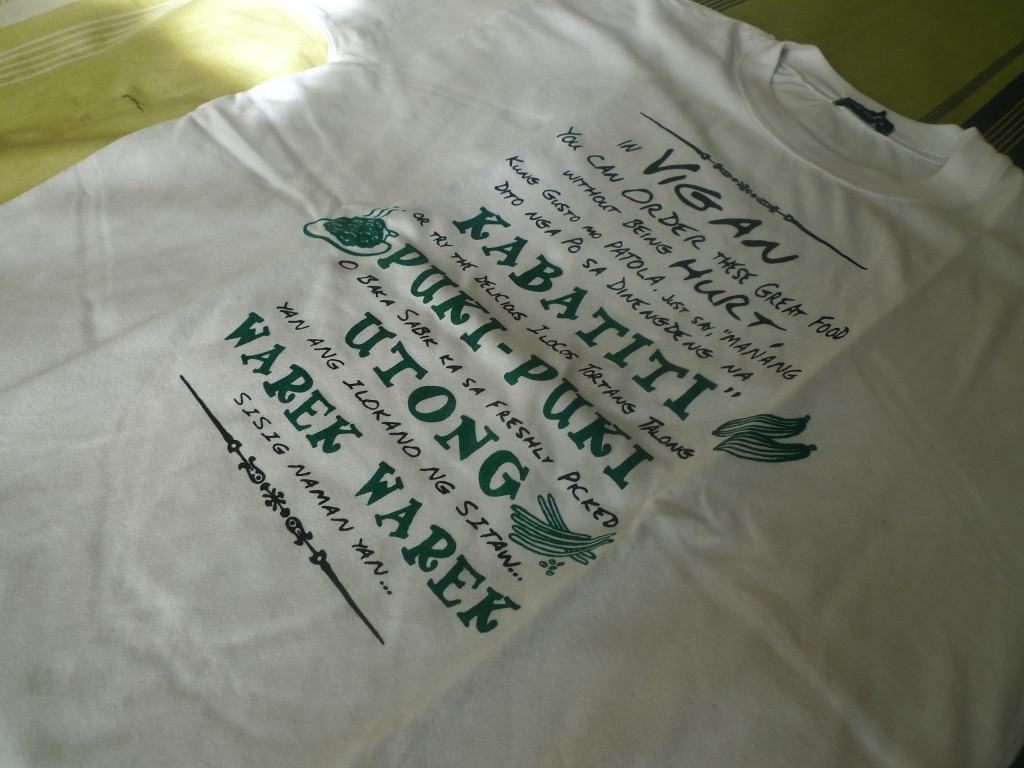 Best Souvenir Shirt from Vigan. Mangan ka? Best Souvenir Shirt from Vigan. Mangan ka?