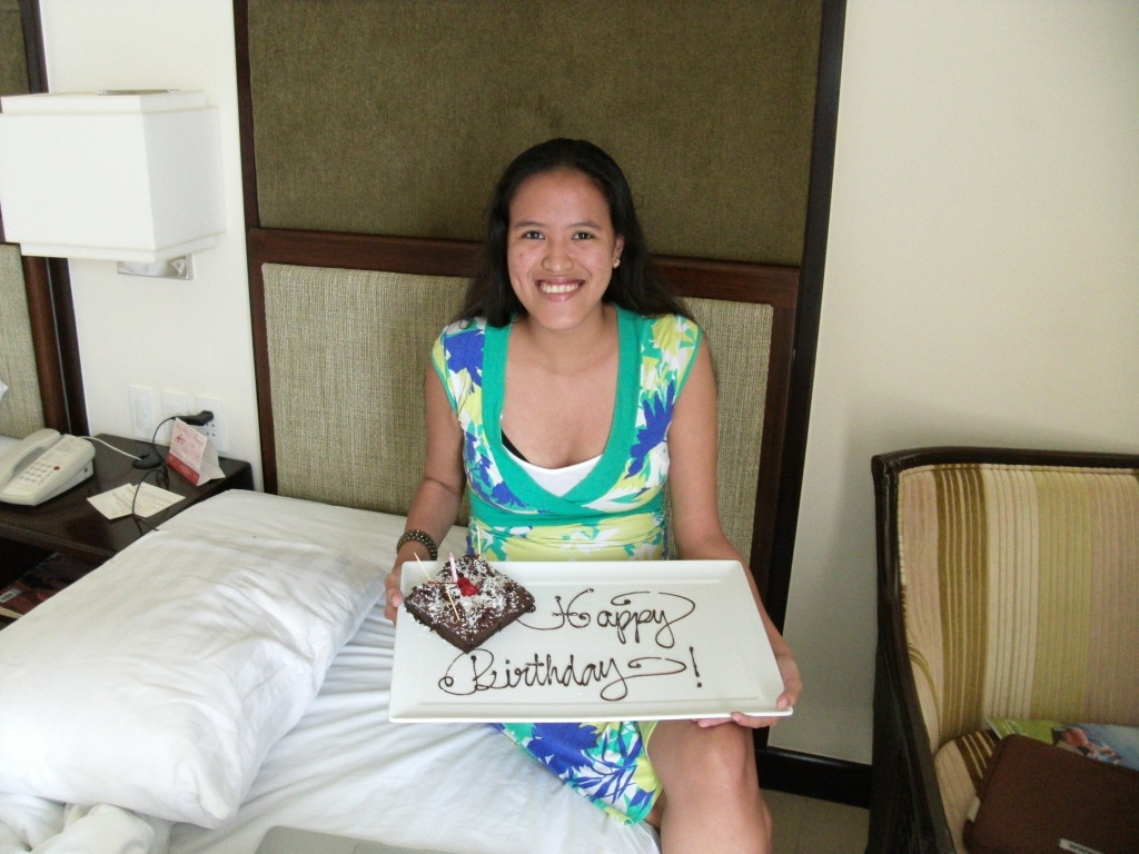Thanks to Taal Vista Hotel for this birthday treat! :D Thanks to Taal Vista Hotel for this birthday treat! :D