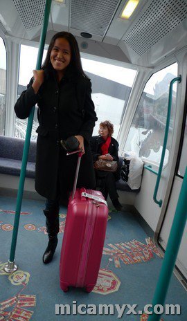 First-timer in Birmingham (Just inside the mini-transfer train lol)