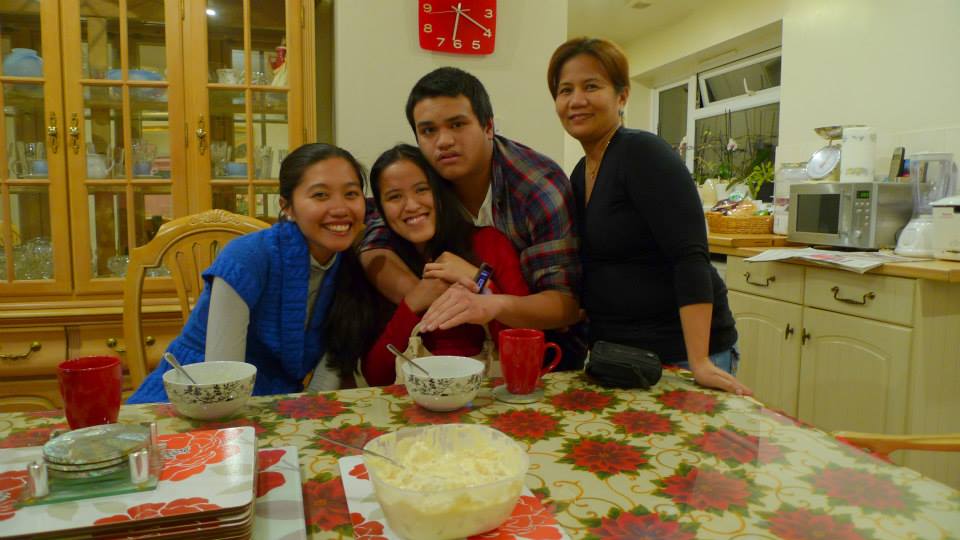 Catherine got along very well with the dear brother :D
