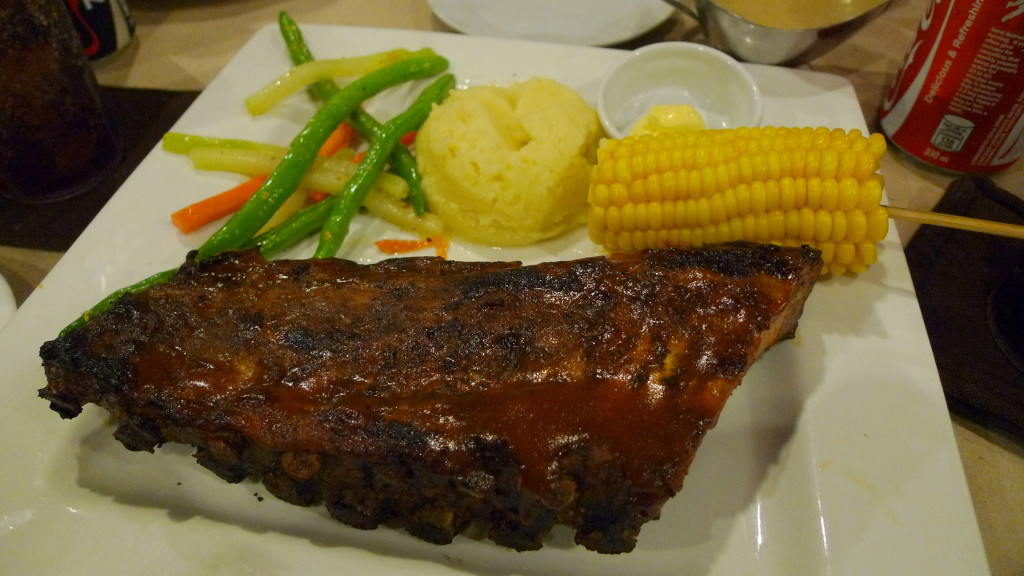 Baby Back Slab from Texas Joe's House of Ribs