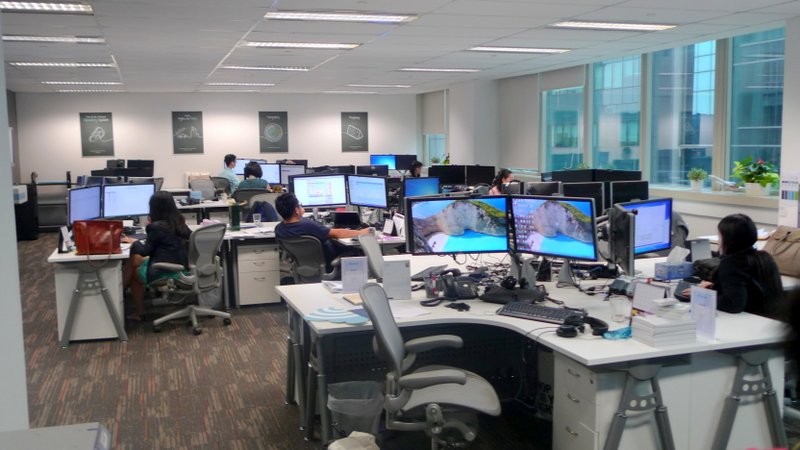 A glimpse of the Skyscanner HQ 