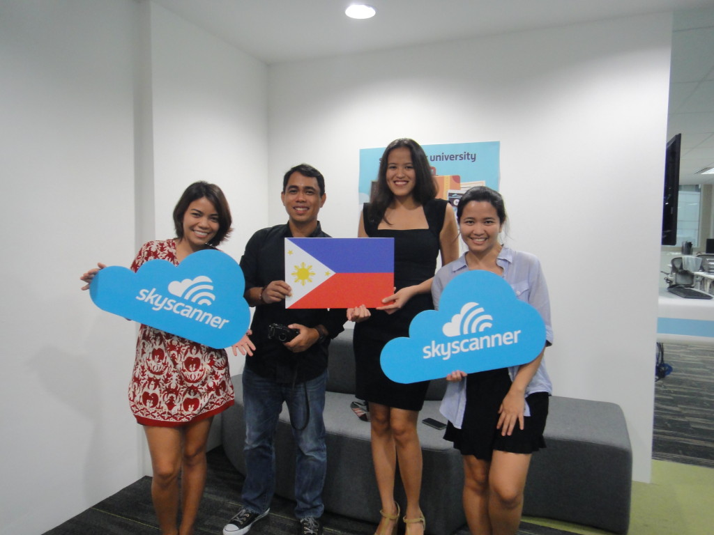 TEAM PHILIPPINES: Carla, Allan, Mica and Che