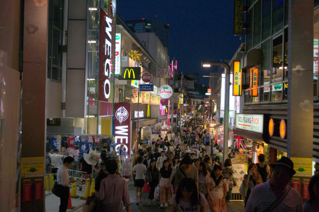 Takeshita Dori in Harajuku