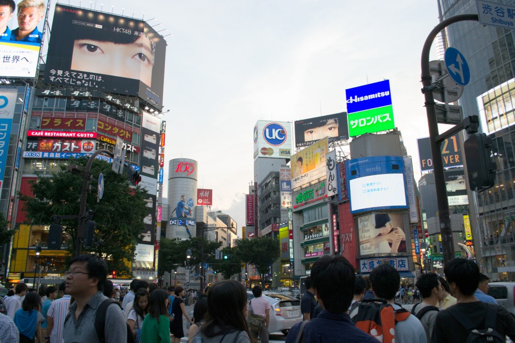 Shibuya is truly a busy place!