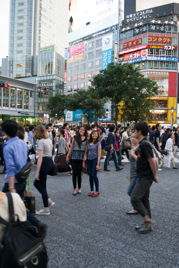 The obligatory Shibuya Crossing Tourist Photo. We could've done a jumpshot if we went here in 2010!