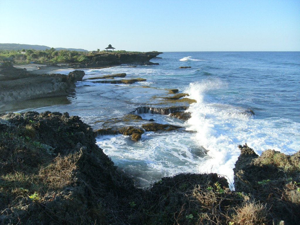 Rock Formation in Bolinao. Photo taken using my JeJeCam