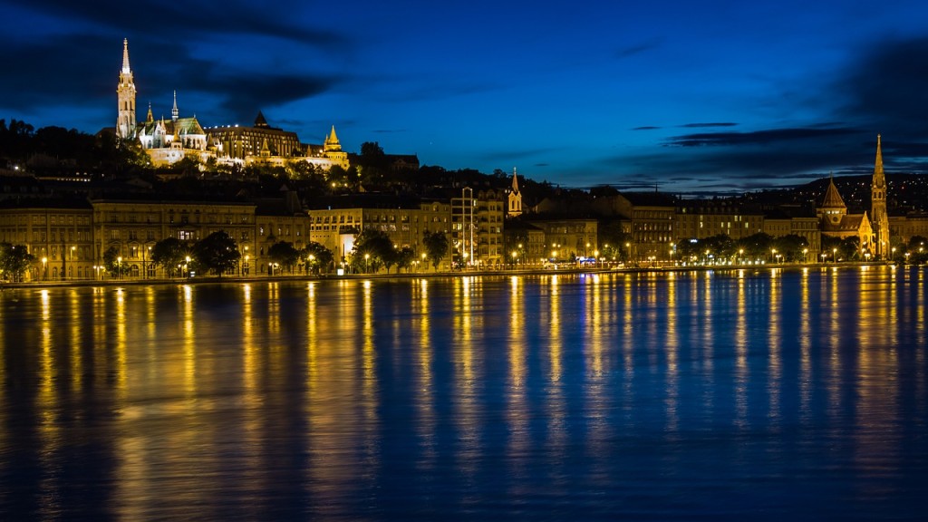 Budapest at night