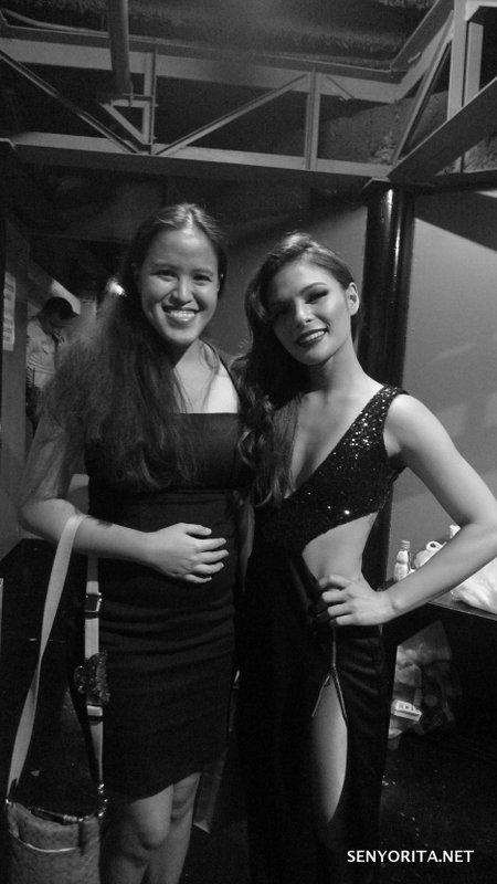 With the sexy Lovi Poe!