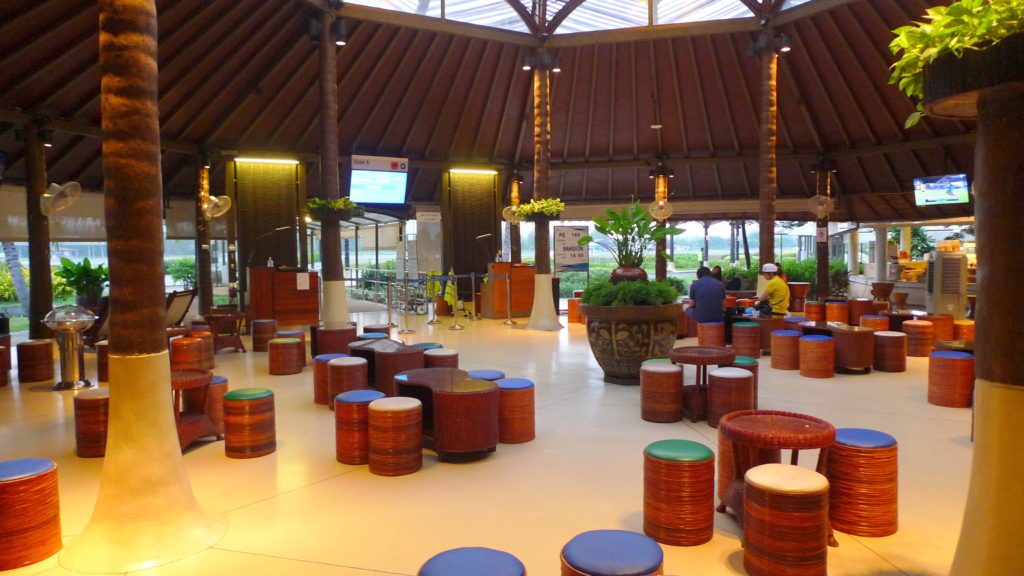 Samui Airport's Departure Boarding Area