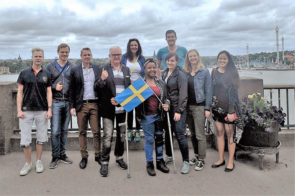 Under the Rainbow Flag Tour with fellow travel bloggers :) | Photo by AccidentalTravelWriter.net