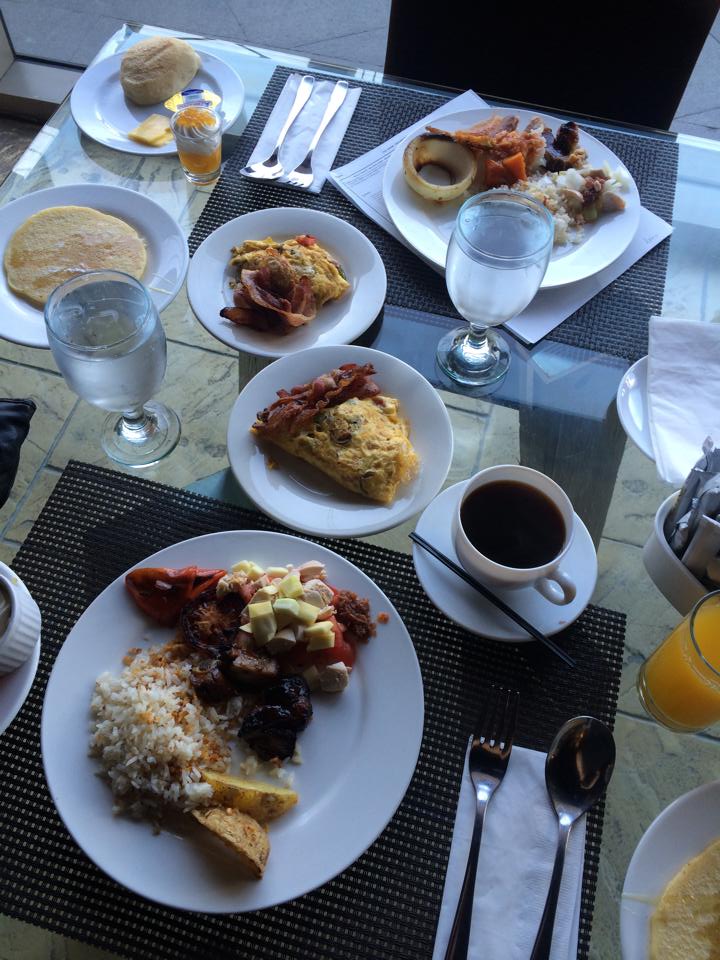 Breakfast buffet in hotels are the best!