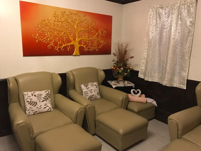 Manicure and Pedicure area