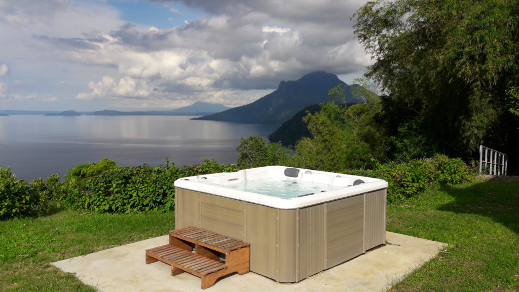 It would be nice to just chill in the jacuzzi after a day's work in the farm or a Mt. Maculot trek. 