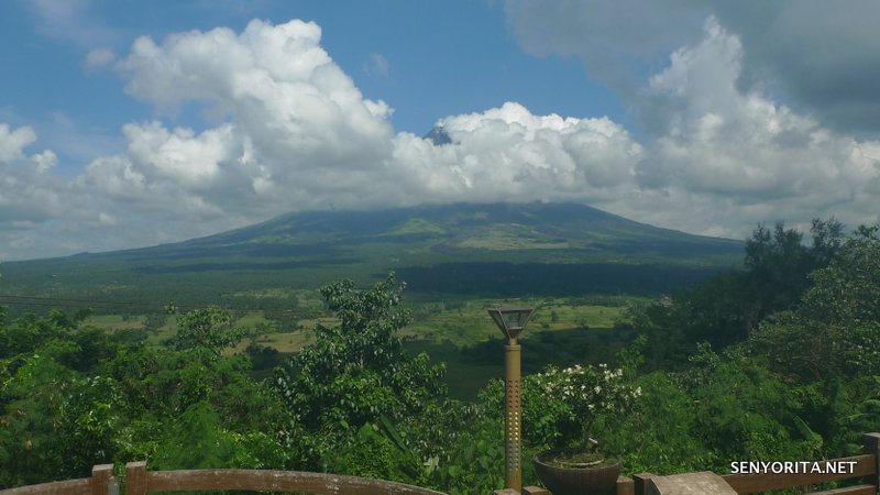 I didn't know Mt. Mayon was this shy - even on a sunny day!